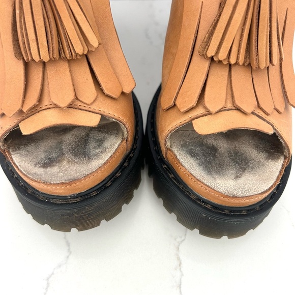 Dr. Martens Seraphina Heel Sandals Shoe Slingback Platform Coachella Size 8 - Picture 6 of 13